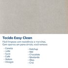 Sofá Retrátil E Reclinável 3 Lugares 210cm Embaúba Extra Cabe