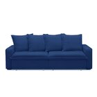 Sofá Retrátil E Reclinável 3 Lugares 215cm Molas Espirais E M