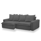 Sofá Retrátil E Reclinável 3 Lugares 215cm Molas Espirais E M