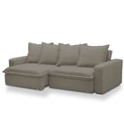 Sofá Retrátil E Reclinável 3 Lugares 215cm Molas Espirais E M