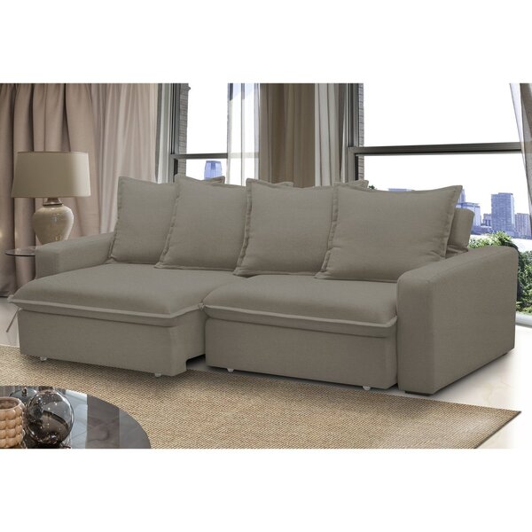 Sofá Retrátil E Reclinável 3 Lugares 215cm Molas Espirais E M