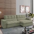 Sofa Retratil E Reclinavel 3 Lugares 218 Cm Eldorado Veludo M