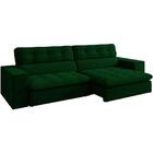 Sofa Retratil E Reclinavel 3 Lugares 218 Cm Eldorado Veludo M