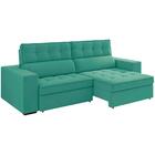 Sofa Retratil E Reclinavel 3 Lugares 218 Cm Evidence Veludo M