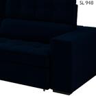 Sofa Retratil E Reclinavel 3 Lugares 218 Cm Evidence Veludo M