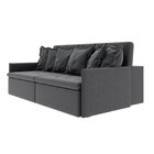 Sofá Retrátil E Reclinável 3 Lugares 220cm Dália Cabecasa Mad