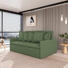 Sofá Retrátil E Reclinável 3 Lugares 220cm Dália Cabecasa Mad