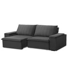 Sofá Retrátil E Reclinável 3 Lugares 225cm Com Porta Copos Ba