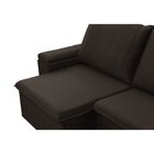 Sofá Retrátil E Reclinável 3 Lugares 225cm Com Porta Copos Ba