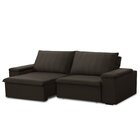 Sofá Retrátil E Reclinável 3 Lugares 225cm Com Porta Copos Ba