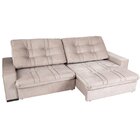 Sofá Retrátil E Reclinável 3 Lugares 230 Cm Turimduplo Molejo