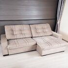 Sofá Retrátil E Reclinável 3 Lugares 230 Cm Turimduplo Molejo