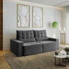 Sofá Retrátil E Reclinável 3 Lugares 230cm Embaúba Extra Cabe