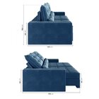 Sofá Retrátil E Reclinável 3 Lugares 230cm Embaúba Extra Cabe