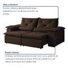 Sofá Retrátil E Reclinável 3 Lugares 230cm Londres Yescasa Ma