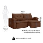 Sofá Retrátil E Reclinável 3 Lugares 230cm San Miguel Espress