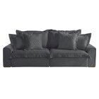 Sofá Retrátil E Reclinável 3 Lugares 230cm Veludo Zeus Yescas