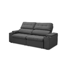Sofá Retrátil E Reclinável 3 Lugares 230cm Zoho Porta Copos N
