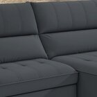 Sofá Retrátil E Reclinável 3 Lugares 235cm Barcelona Grafite