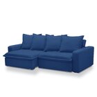 Sofá Retrátil E Reclinável 3 Lugares 235cm Molas Espirais E M