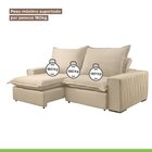 Sofá Retrátil E Reclinável 3 Lugares 240cm Molas Ensacadas Ur