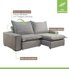 Sofá Retrátil E Reclinável 3 Lugares 240cm Molas Ensacadas Ur