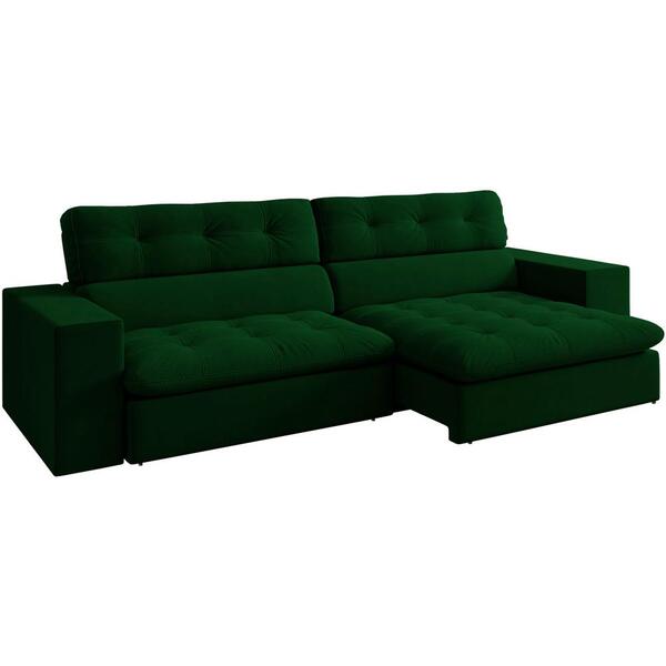 Sofa Retratil E Reclinavel 3 Lugares 246 Cm Eldorado Sl 953 V