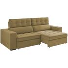 Sofa Retratil E Reclinavel 3 Lugares 246 Cm Evidence Veludo M