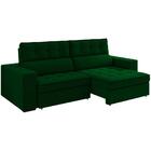 Sofa Retratil E Reclinavel 3 Lugares 246 Cm Evidence Veludo M