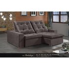 Sofá Retrátil E Reclinável 3 Lugares 250cm Fortaleza Pillow 1