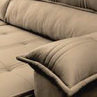 Sofá Retrátil E Reclinável 3 Lugares 270 Cm Ferrara Platinum