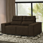 Sofá Retrátil E Reclinável 3 Lugares 2 Metros Cannes