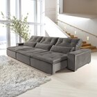 Sofá Retrátil E Reclinável 3 Lugares Búzios Yescasa Marrom