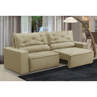 Sofá Retrátil E Reclinável 3 Lugares Com Molas 1,50m Laura Su