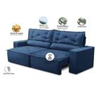 Sofá Retrátil E Reclinável 3 Lugares Com Molas 1,50m Laura Su