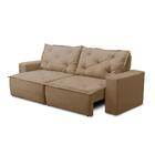 Sofá Retrátil E Reclinável 3 Lugares Com Molas 1,80m Atenas S