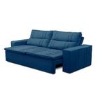 Sofá Retrátil E Reclinável 3 Lugares Com Molas 1,80m Escócia