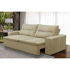 Sofá Retrátil E Reclinável 3 Lugares Com Molas 1,80m Ester Su