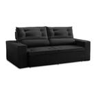 Sofá Retrátil E Reclinável 3 Lugares Com Molas 1,80m Laisa Su