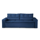 Sofá Retrátil E Reclinável 3 Lugares Com Molas 1,80m Vegas Su