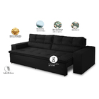 Sofá Retrátil E Reclinável 3 Lugares Com Molas 1,80m Vegas Su