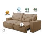 Sofá Retrátil E Reclinável 3 Lugares Com Molas 2,00m Atenas S