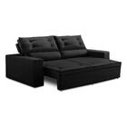 Sofá Retrátil E Reclinável 3 Lugares Com Molas 2,00m Laisa Su