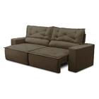 Sofá Retrátil E Reclinável 3 Lugares Com Molas 2,00m Laura Su