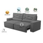 Sofá Retrátil E Reclinável 3 Lugares Com Molas 2,00m Lima Sue