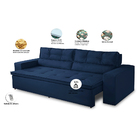 Sofá Retrátil E Reclinável 3 Lugares Com Molas 2,00m Vegas Su