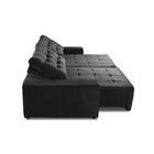 Sofá Retrátil E Reclinável 3 Lugares Com Molas 2,10m Dina Sue