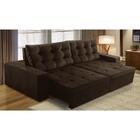 Sofá Retrátil E Reclinável 3 Lugares Com Molas 2,10m Dina Sue