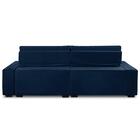 Sofá Retrátil E Reclinável 3 Lugares Com Molas 2,10m Duda Sue