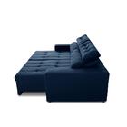 Sofá Retrátil E Reclinável 3 Lugares Com Molas 2,10m Julia Su